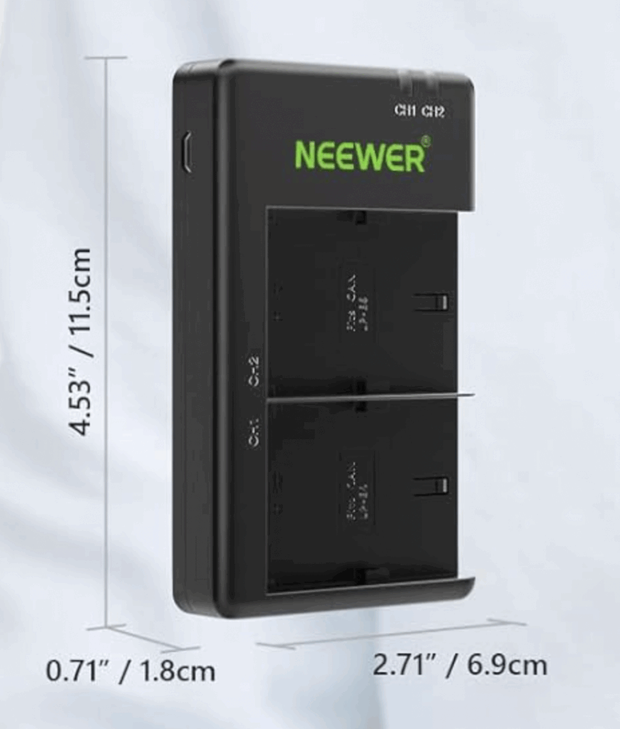 Cargador Neewer LP-E6 (para Canon)