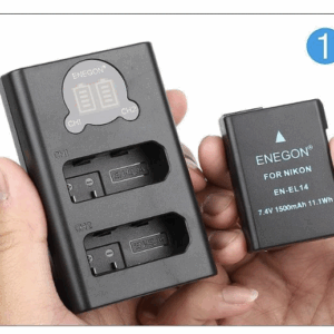 Cargador Enegon EN-EL25 (para Nikon)