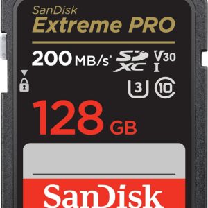 Memoria SanDisk Extreme PRO SDXC UHS-I de 128 GB
