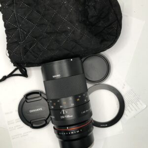 Samyang 100mm f/2.8 ED UMC Macro (E-Mount Sony) Full frame
